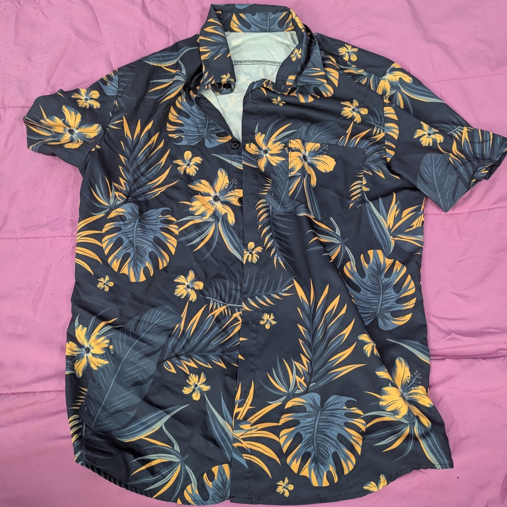 Tropical Floral Men's Shirt